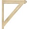 Ekena Millwork Traditional Rough Sawn Arts and Crafts Outlooker, Douglas Fir, 6"W x 30"D x 34"H OUT06X30X34TRA03RDF - alternate 3